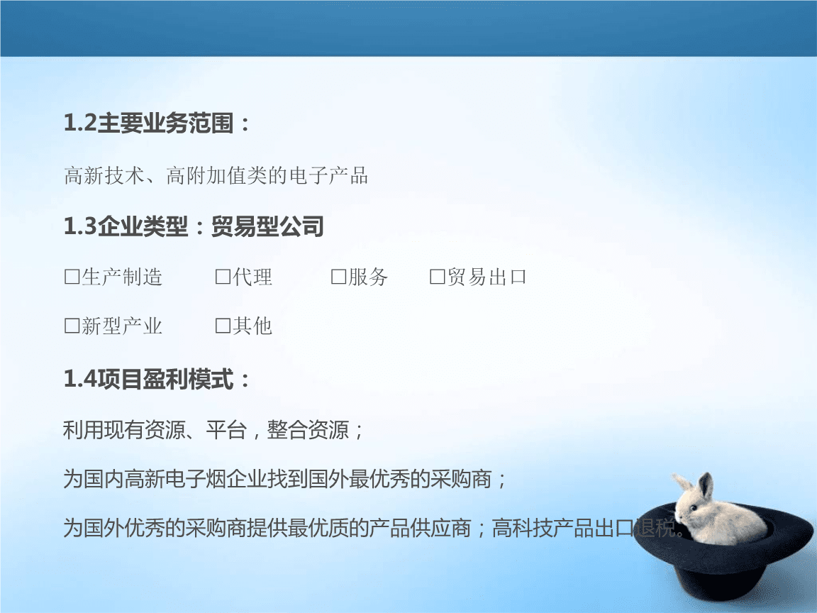 常见问题！创业计划书ppt