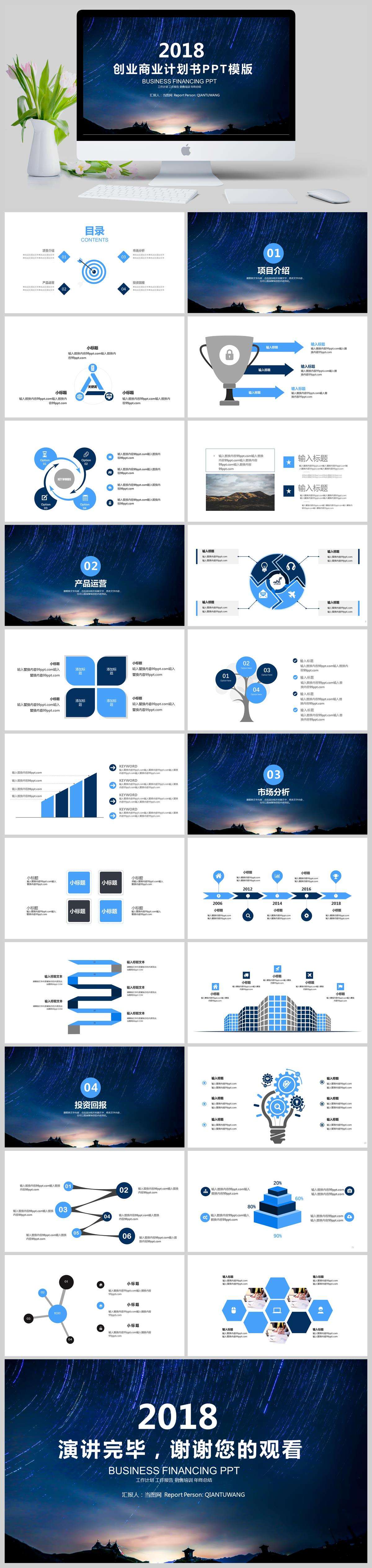 求答案！创业计划书ppt模板"专业解答"