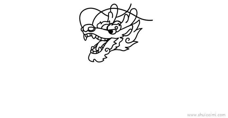 讲解！简笔画龙“纯一不杂”