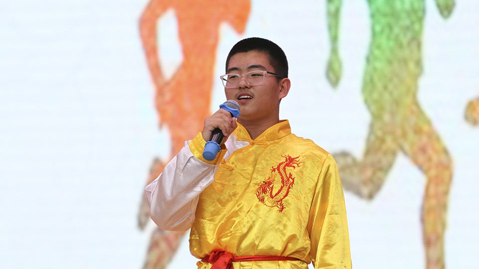 讲解！清河开明中学口语训练平台“空谷幽兰”