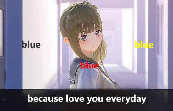 分析！备注blue什么意思“空谷幽兰”