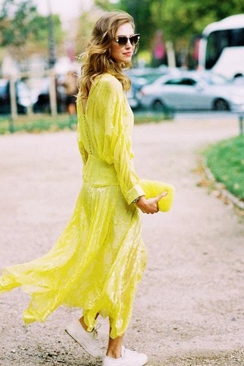 达人分享！长裙理论“一抹红尘”