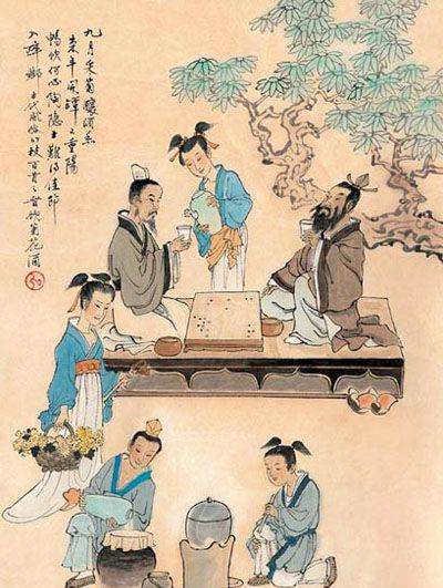 讲解！重阳节饮酒饮的是什么酒“典则俊雅”