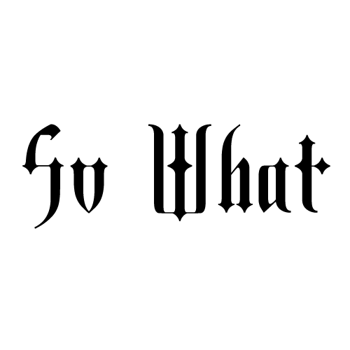 分析!哥特字体“雁过留声” 分析!哥特字体“雁过留声”