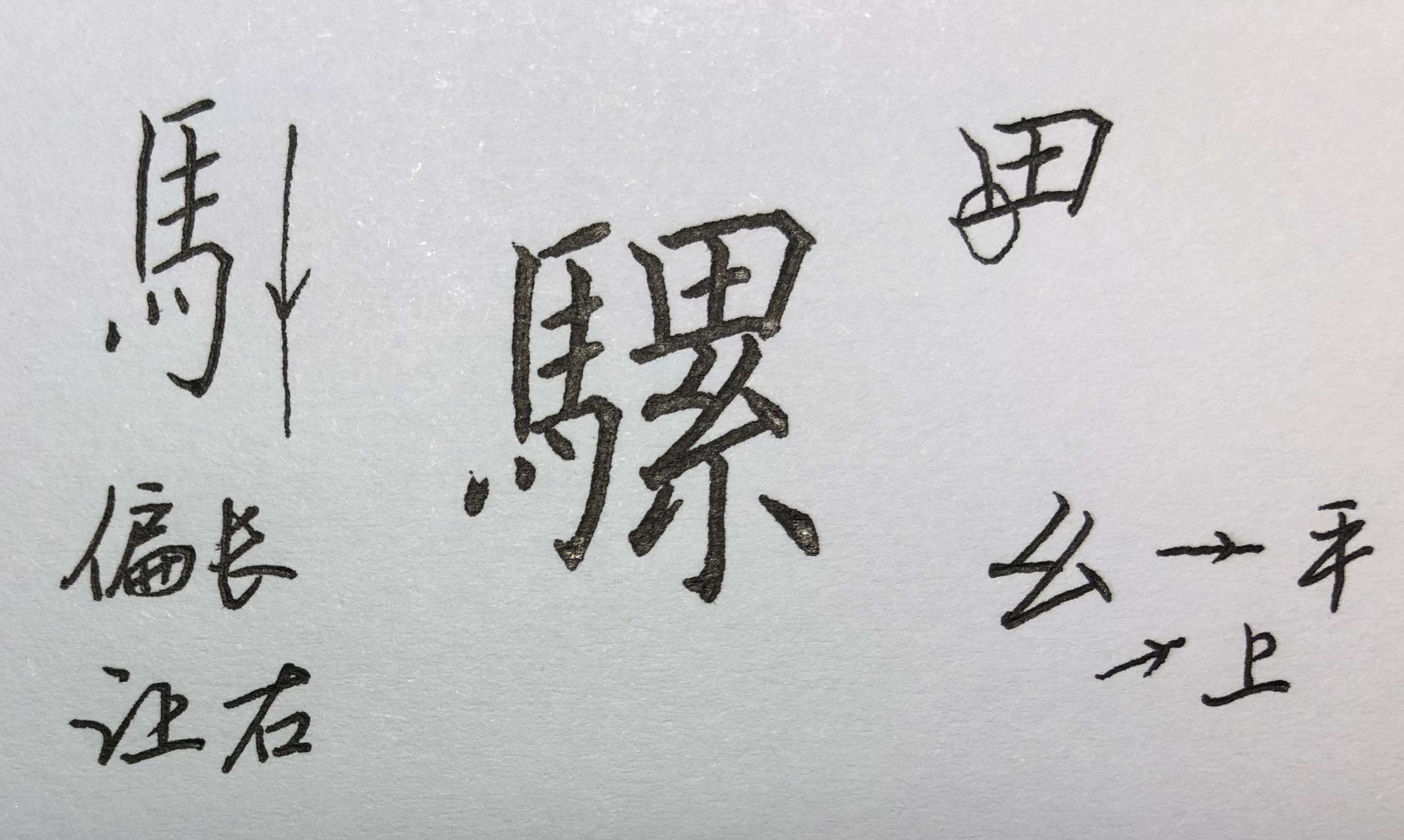讲解!以马为偏旁的字“郢中白雪” 讲解!以马为偏旁的字“郢中白雪”