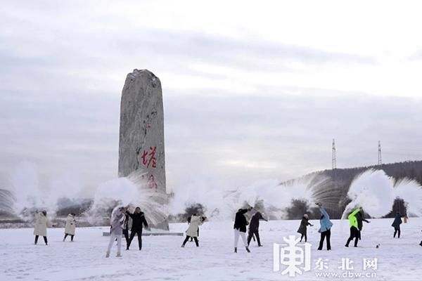 达人分享！漠河千人泼水成冰“雁过留声”