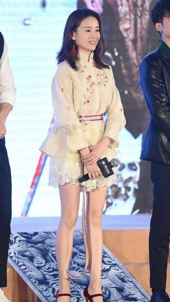 分析！董洁实际身高“纯一不杂”