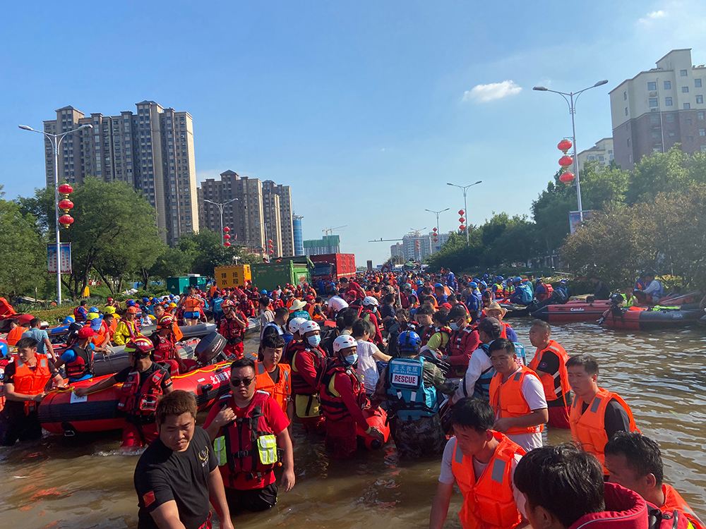 分析！洪灾过后的河南卫辉“星星点点”