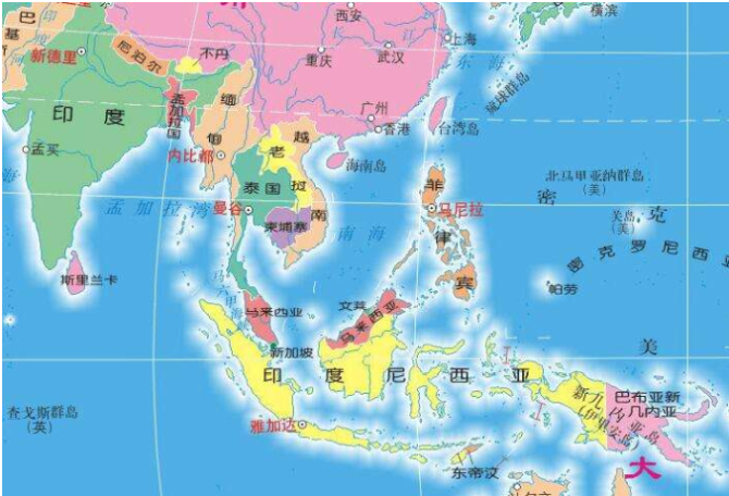 达人分享！海平面上升地图“郢中白雪”