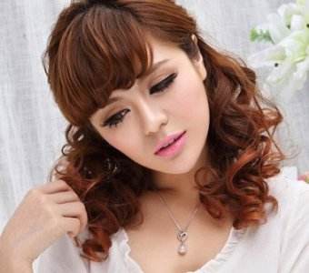 达人分享！梨花头适合长脸型吗“一抹红尘”