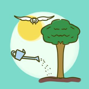 讲解！植树节画画作品简笔画