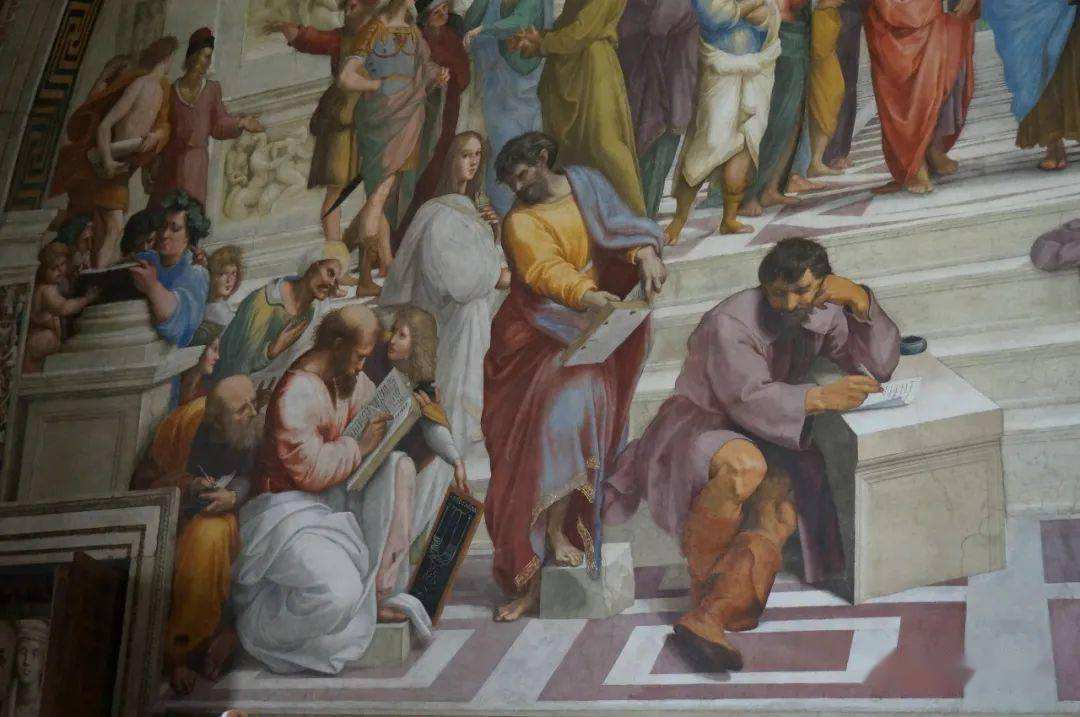 分析！拉斐尔雅典学派“空谷幽兰”