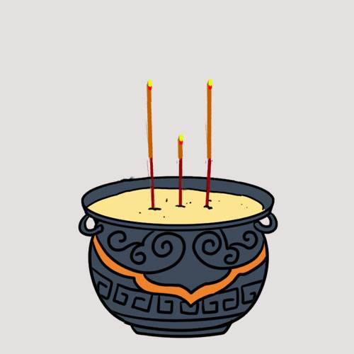 讲解！烧香的形状“典则俊雅”