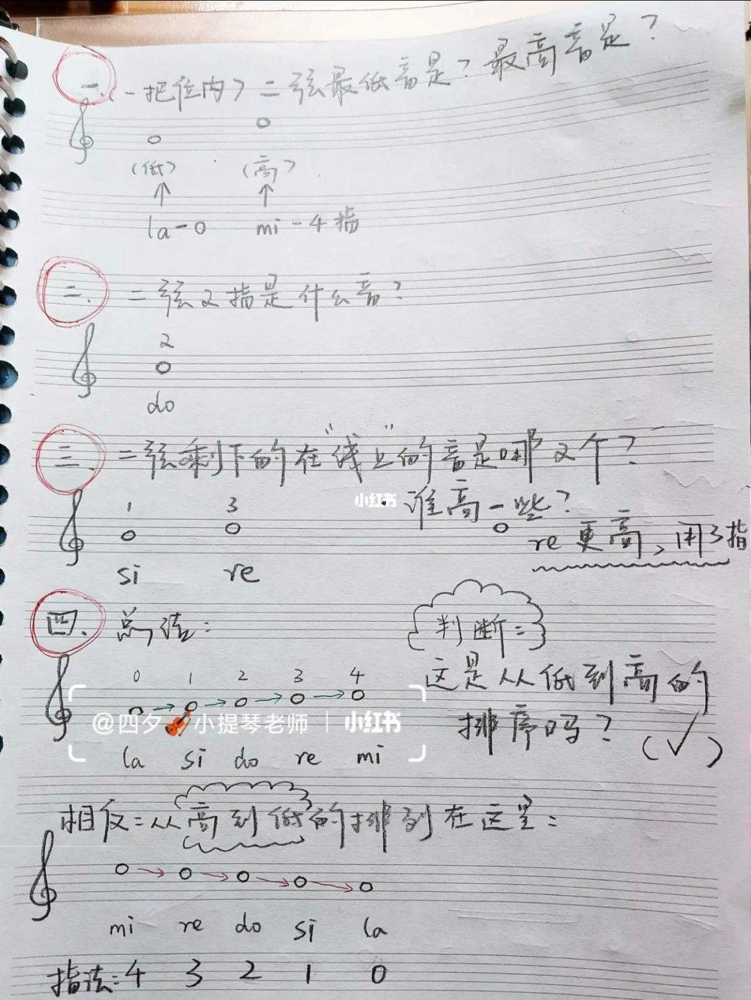 讲解！小提琴有几根“夏花依旧”