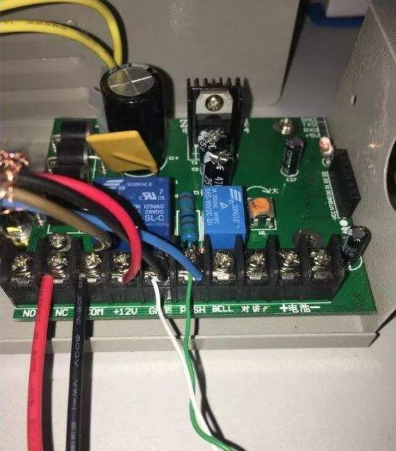 讲解！门禁接线图方法“高情逸态”