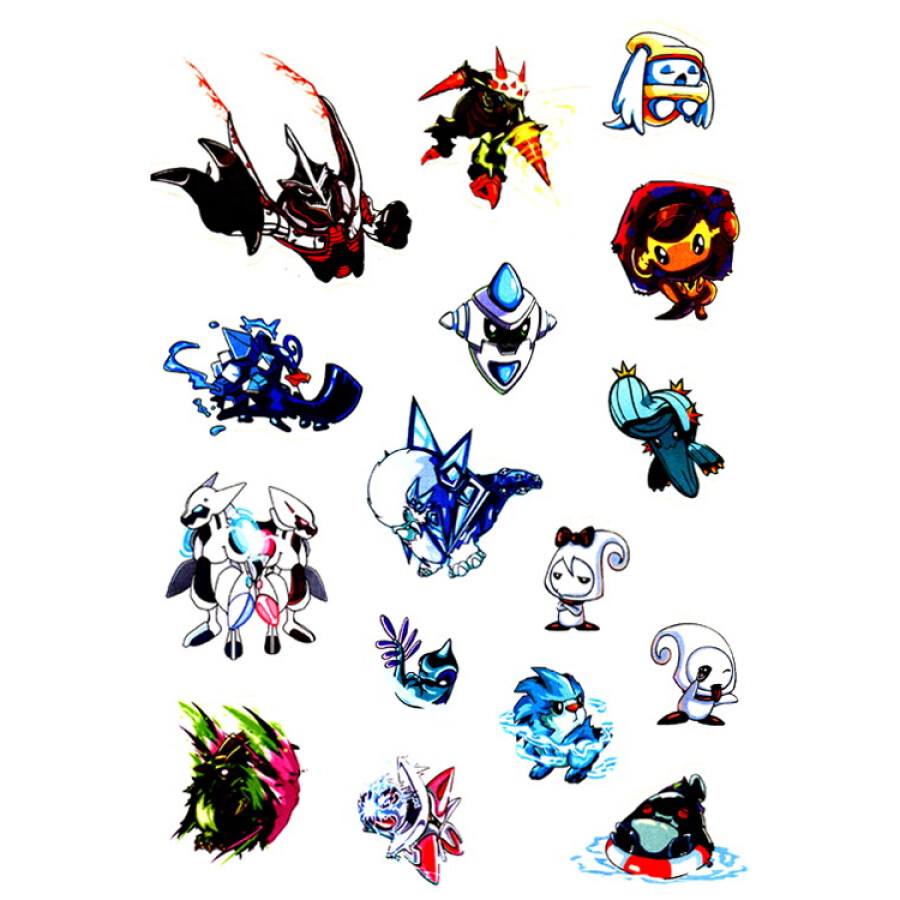 讲解！赛尔号贴纸“纯一不杂”