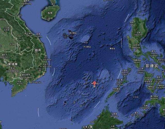 达人分享！南海岛礁实际控制图“桃红柳绿”