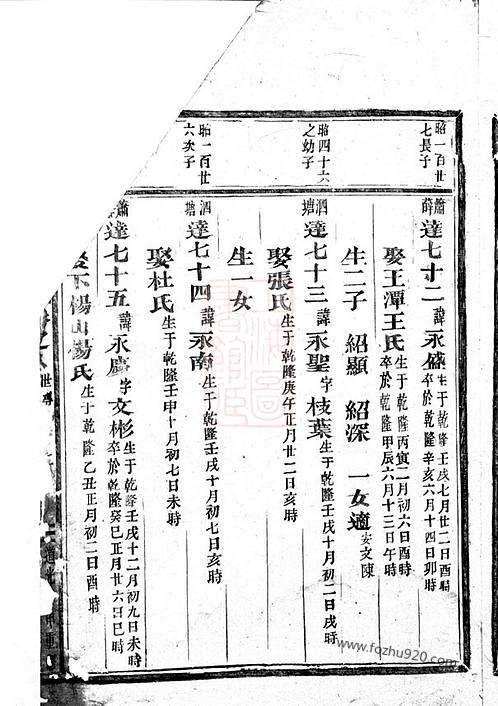 讲解！山东王氏族谱“桃红柳绿”