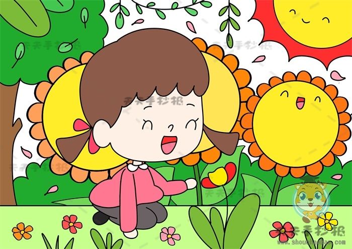 讲解！画一幅预防近视的画“雁过留声”