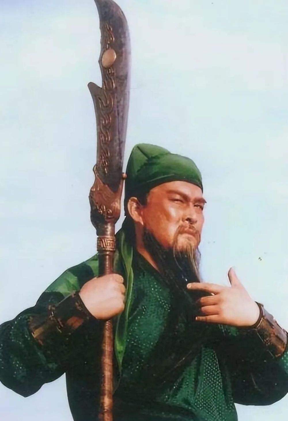 详情！关公髯“空谷幽兰”