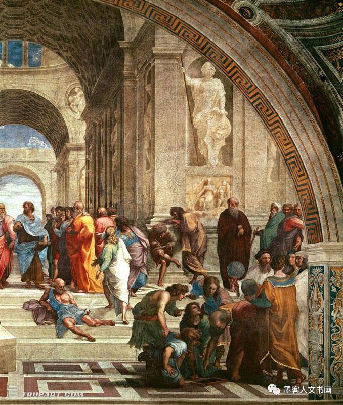 讲解！拉斐尔雅典学派“星星点点”