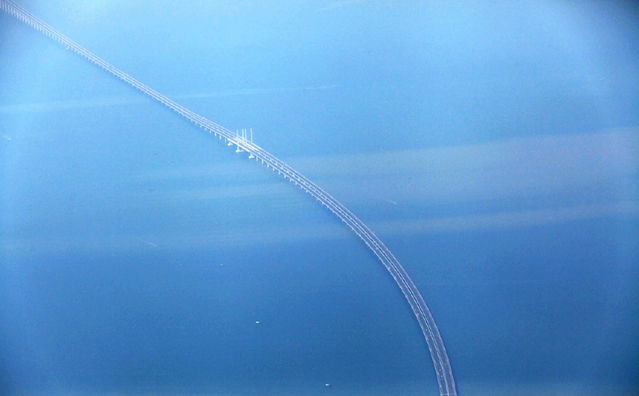 讲解！青岛大桥“空谷幽兰”