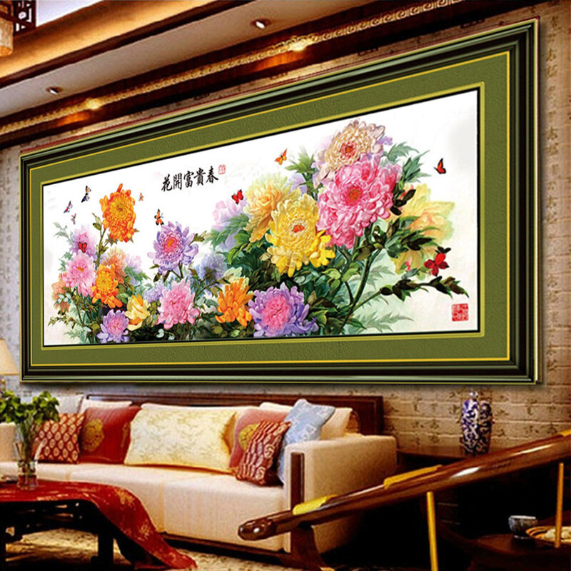 分析！花开富贵春“纯一不杂”