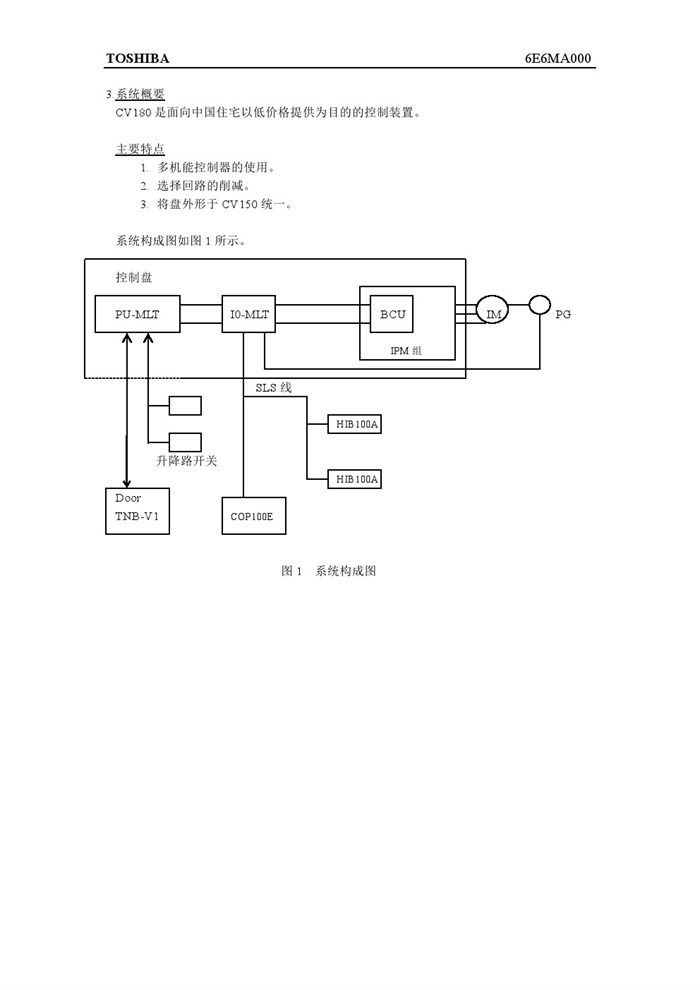 分析！东芝电梯调试资料“桃红柳绿”