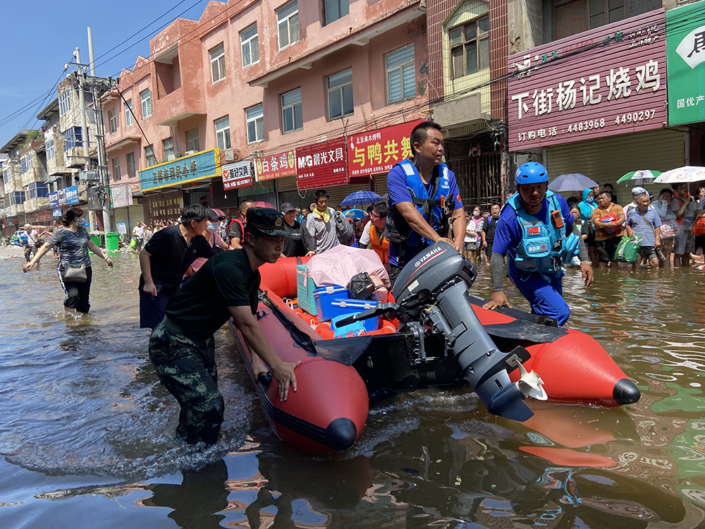 讲解！洪灾过后的河南卫辉“夏花依旧”