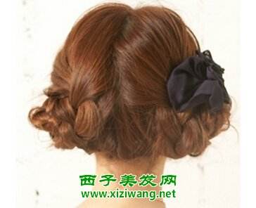 分析！韩式麻花辫盘发“雁过留声”