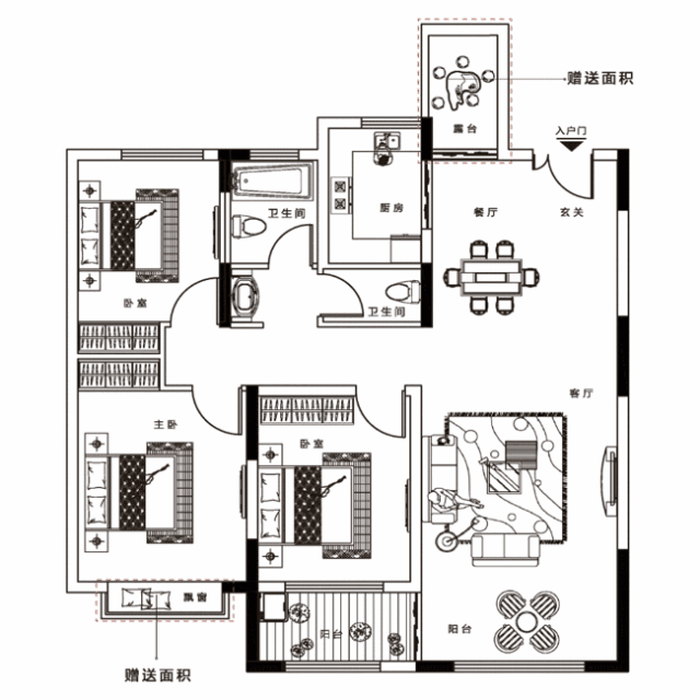 分析！八卦九宫户型分析“高情逸态”