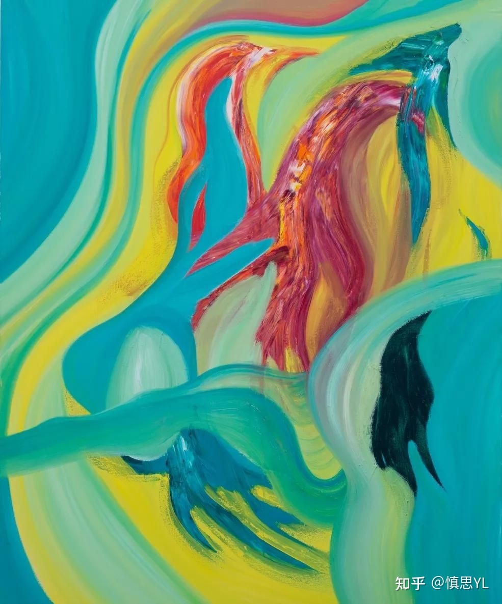 分析！谷丫的画“一抹红尘”