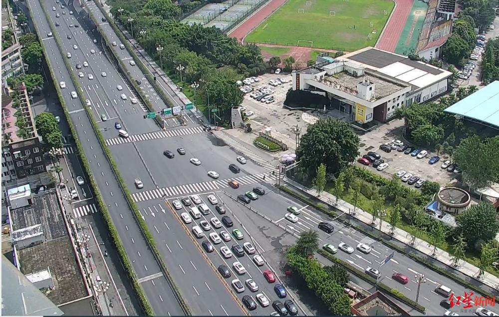 讲解！成都拥堵情况“空谷幽兰”