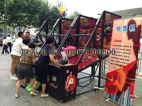 达人分享！街头篮球游戏机“一抹红尘”