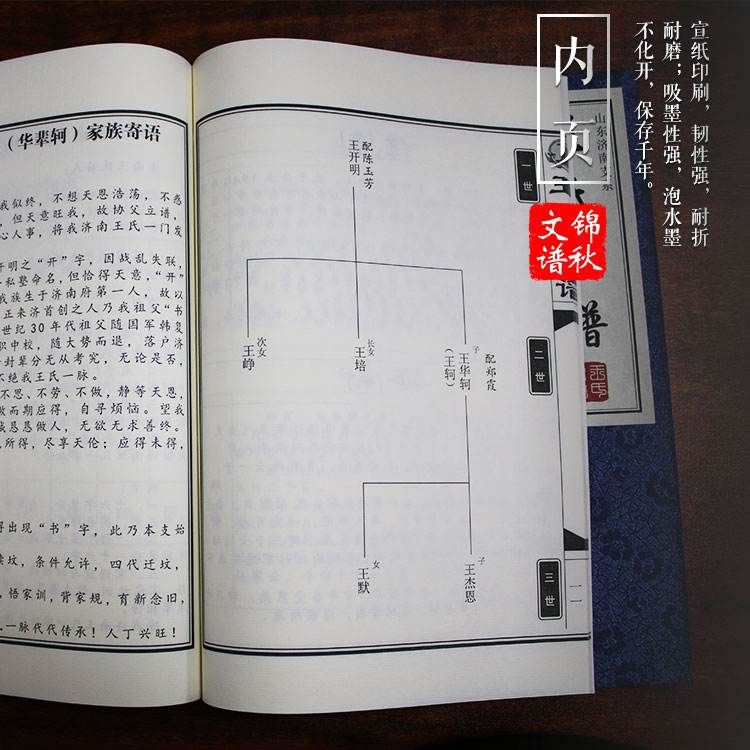 达人分享！山东王氏族谱“冰清水冷”