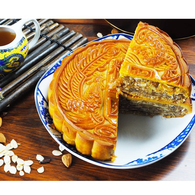 分析！五仁月饼的由来“桃红柳绿”