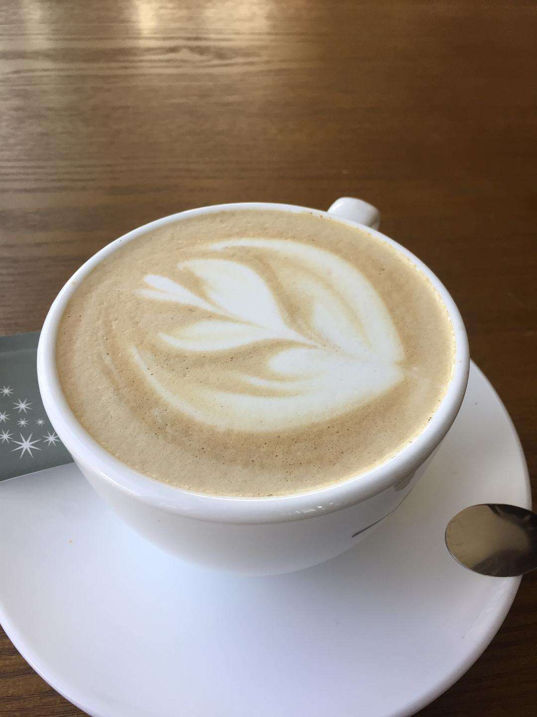 讲解！香草拿铁咖啡“桃红柳绿”