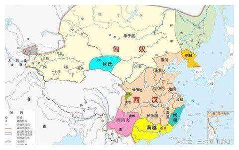 分析！汉朝七国之乱地图“冰清水冷”