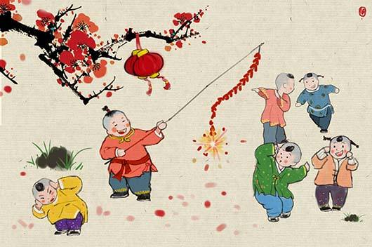 达人分享！放鞭炮的来历50字“冰清水冷”