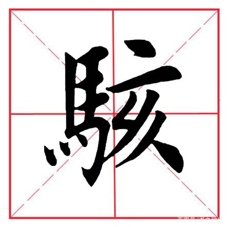 讲解！以马为偏旁的字“夏花依旧”