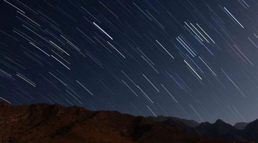 分析！昨天的流星雨“星星点点”