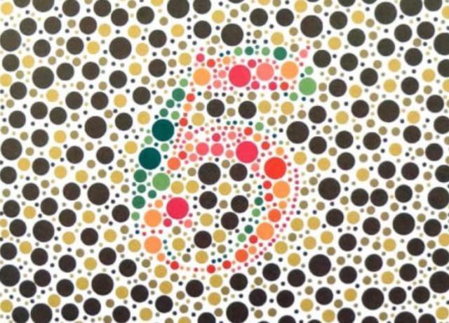 讲解！色盲检测卡“空谷幽兰”