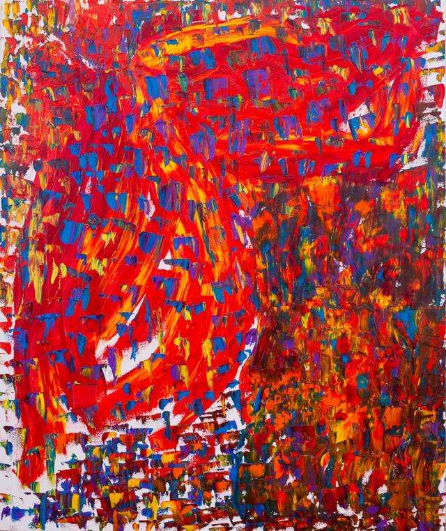 讲解！谷丫的画“星星点点”