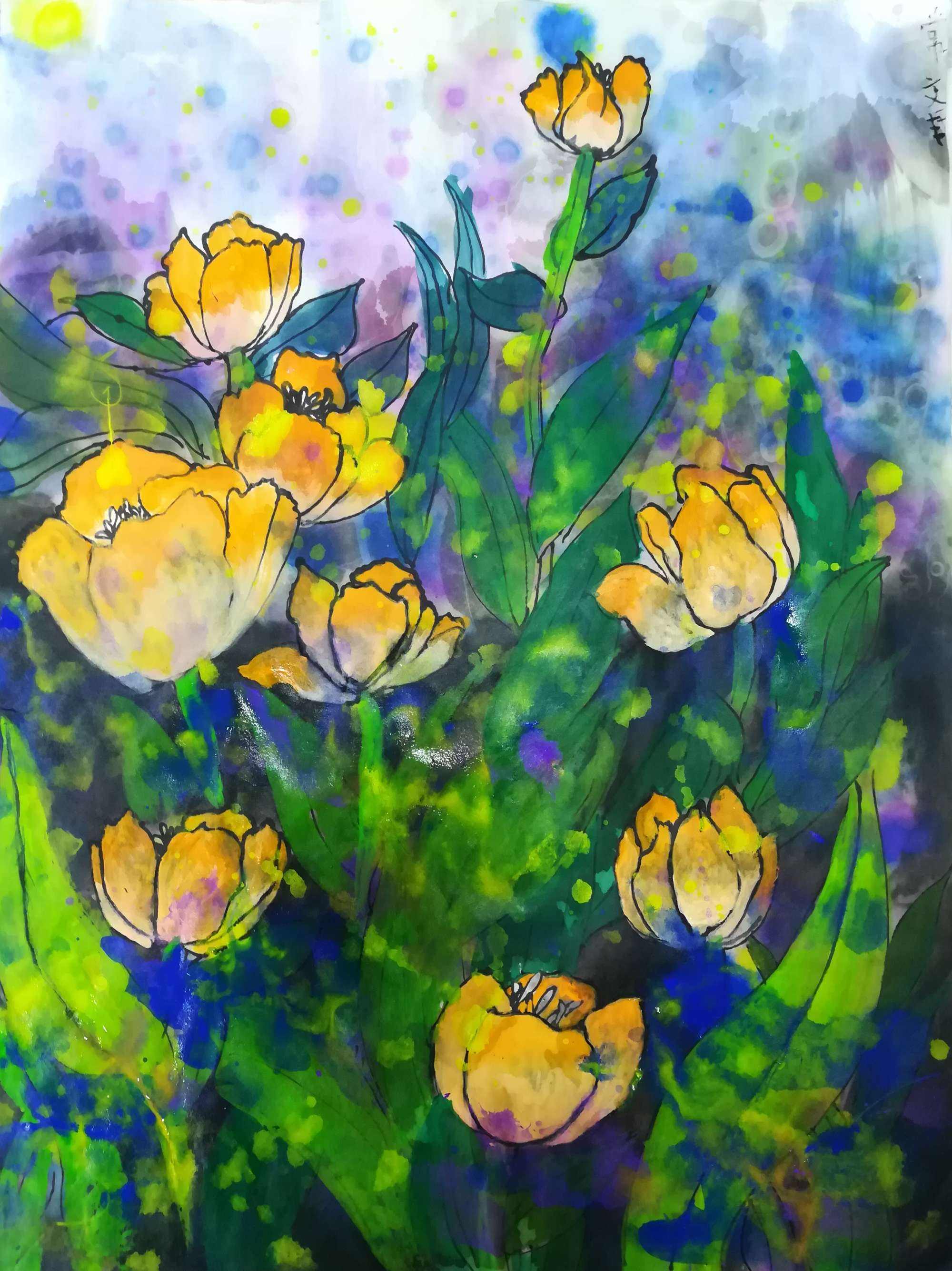 详情！郁金香孩子什么意思“空谷幽兰”