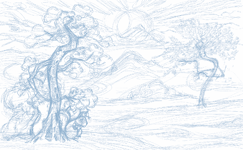 讲解！画一幅预防近视的画“高情逸态”