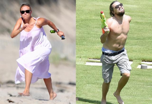 达人分享！小李子玩水枪“星星点点”