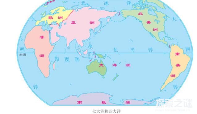 讲解！地球七大洲“星星点点”