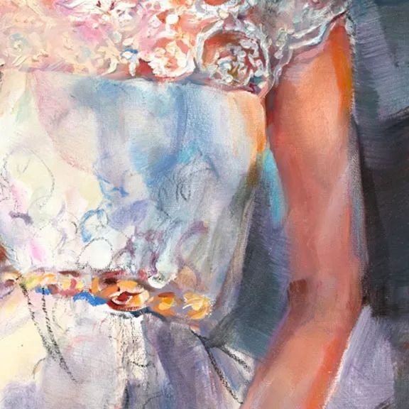 讲解！献身于艺术的人“桃红柳绿”