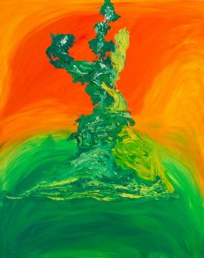 讲解！谷丫的画“桃红柳绿”