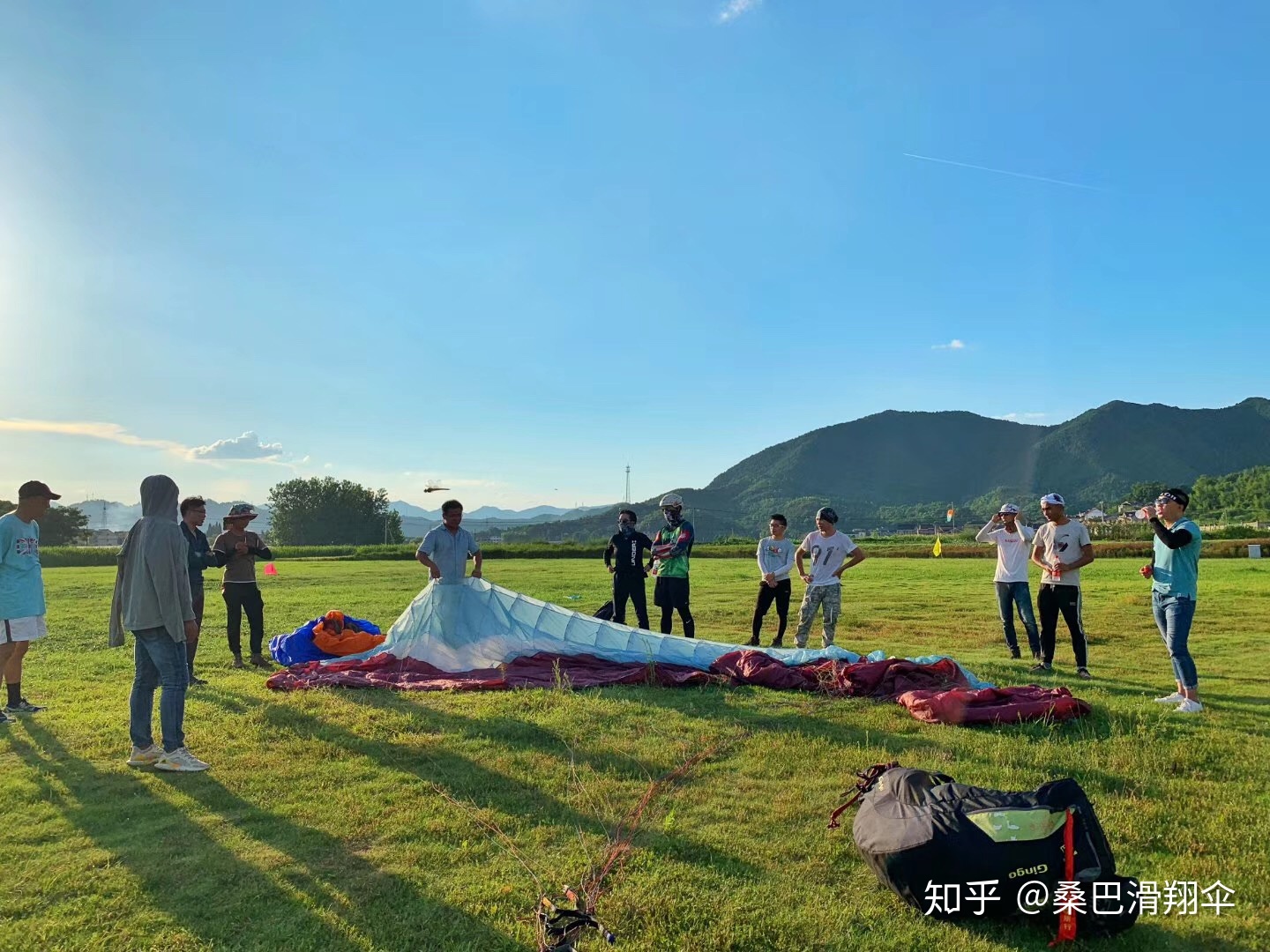 讲解！无动力滑翔伞“雁过留声”